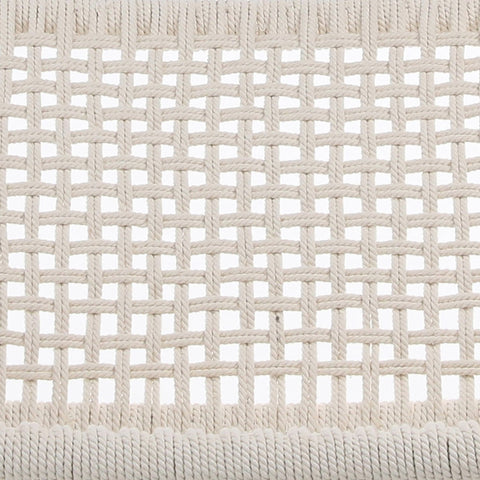 Calvin Natural Rope with Natural Stained Teak Frame Occasional Chair