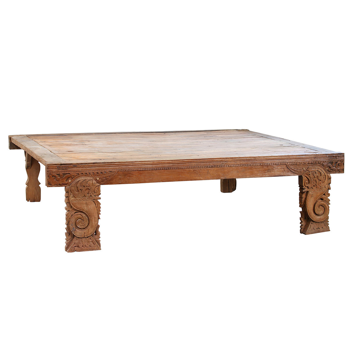 Old Stained Sealed And Waxed Finish Daybed Ampar
