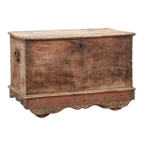 Big Natural Finish Original Antique Gerobog