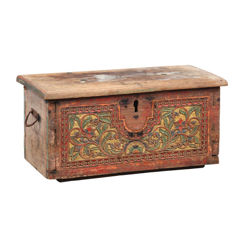 Assorted Distressed Painted and Waxed Finish Antique Cash Boxes