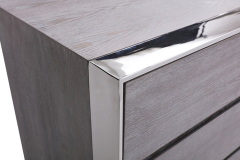 Modrest Arlene Modern Grey Elm Chest Model VGVCJ006-5H