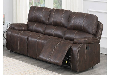 3 Piece Manual Motion Set-Sofa Model F8733 By Poundex Furniture