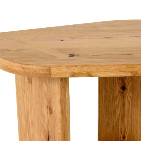 Modrest Jack Modern Natural Wood Coffee Table Set Model VGWDVAN-CFT1-VAN-CFT2