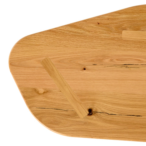 Modrest Jack Modern Natural Wood Coffee Table Set Model VGWDVAN-CFT1-VAN-CFT2