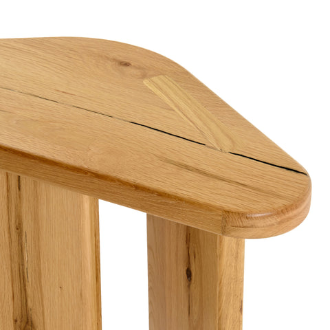 Modrest Jack Modern Natural Wood Coffee Table Set Model VGWDVAN-CFT1-VAN-CFT2