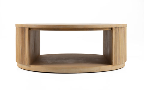 Modrest Jacobson Modern Natural Acacia Coffee Table Model VGWD-LYO-CFT2