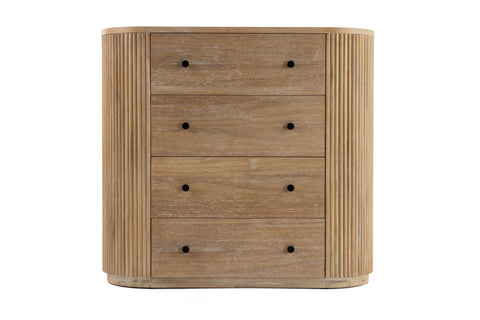 Modrest Jacobson Modern Natural Acacia Chest Model VGWD-LYO-TB04