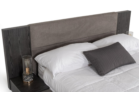 Queen Nova Domus Jagger Modern Grey Bed Model VGMABR-55-GRY-BED-Q