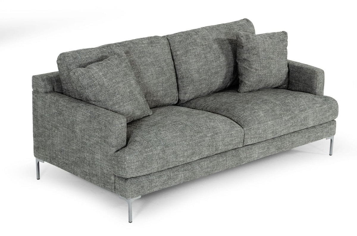 Divani Casa Janina Modern Dark Grey Fabric Sofa Model VGKKKF1032-DRKGRY-3