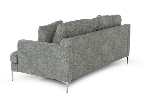 Divani Casa Janina Modern Dark Grey Fabric Sofa Model VGKKKF1032-DRKGRY-3