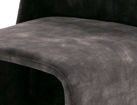 Modrest Modern Jarvis Accent Dark Grey Fabric Chair Model VGBN-EC-258-DG-CH