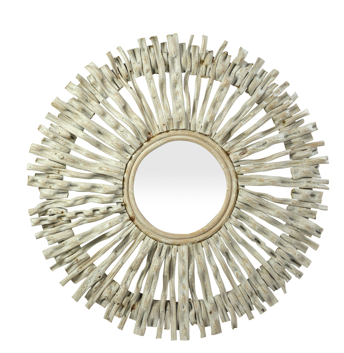 Kidd Whitewash Finish Mirror