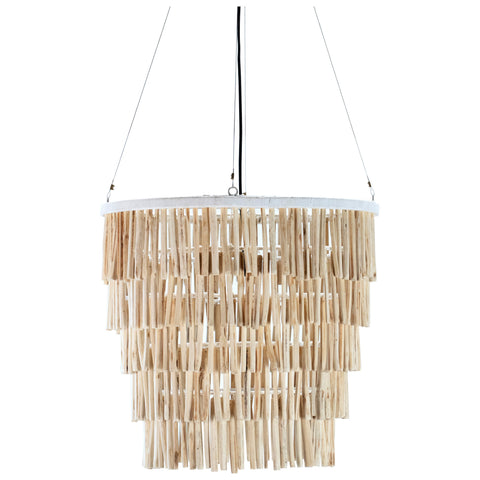 Hanko Natural Finish Pendant Light