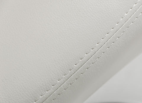 Penn Modern White Leatherette Dining Chair (Set Of 2) Model VGGUJCD-6606-WHT