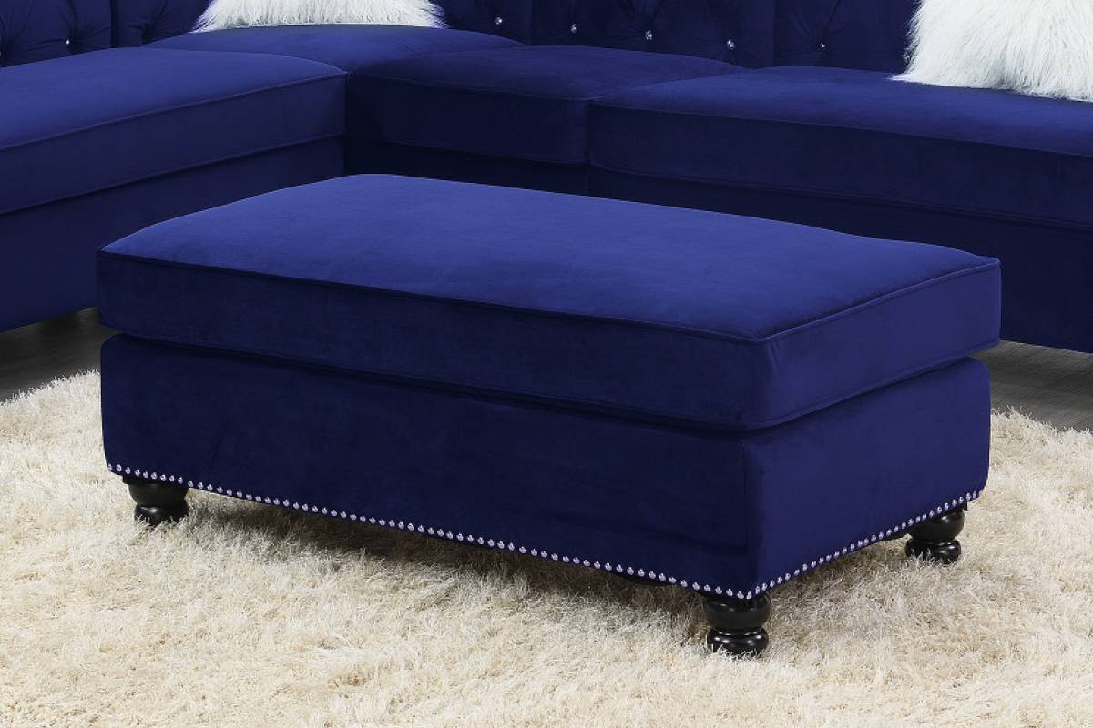 Xl-Cocktail Ottoman Model F6436 By Poundex Furniture