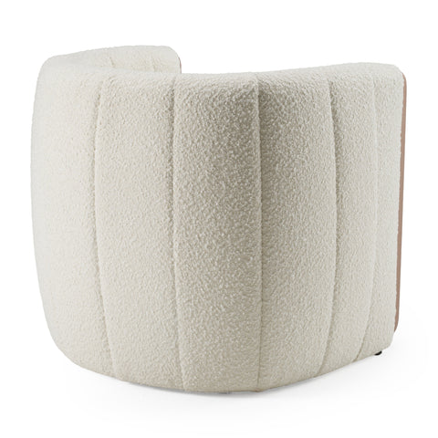 Modrest Joselyn Modern Cream Fabric Accent Chair Model VGOD-ZW-22051-CH