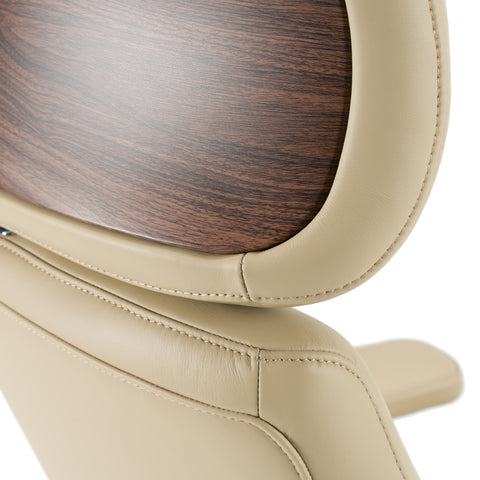 Modrest Johnson Modern Beige Leather Executive Office Chair Model VGFU-FK006-A-BGE