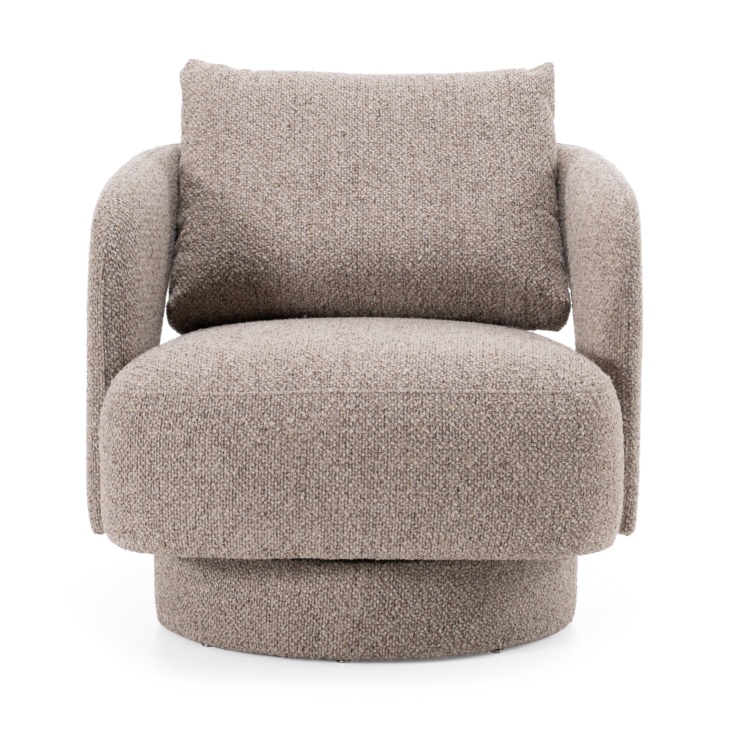 Divani Casa Johnny Modern Brown Fabric Accent Chair Model VGOD-ZW-24076-BGE