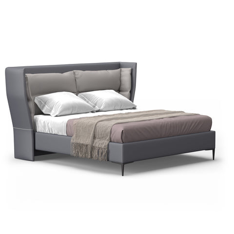 Modrest Jolene Modern Grey Bedroom Set Model VGBBMA2013-SET