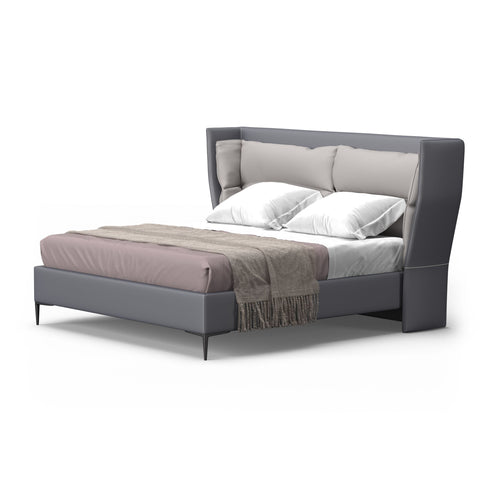 Modrest Jolene Modern Grey Bedroom Set Model VGBBMA2013-SET