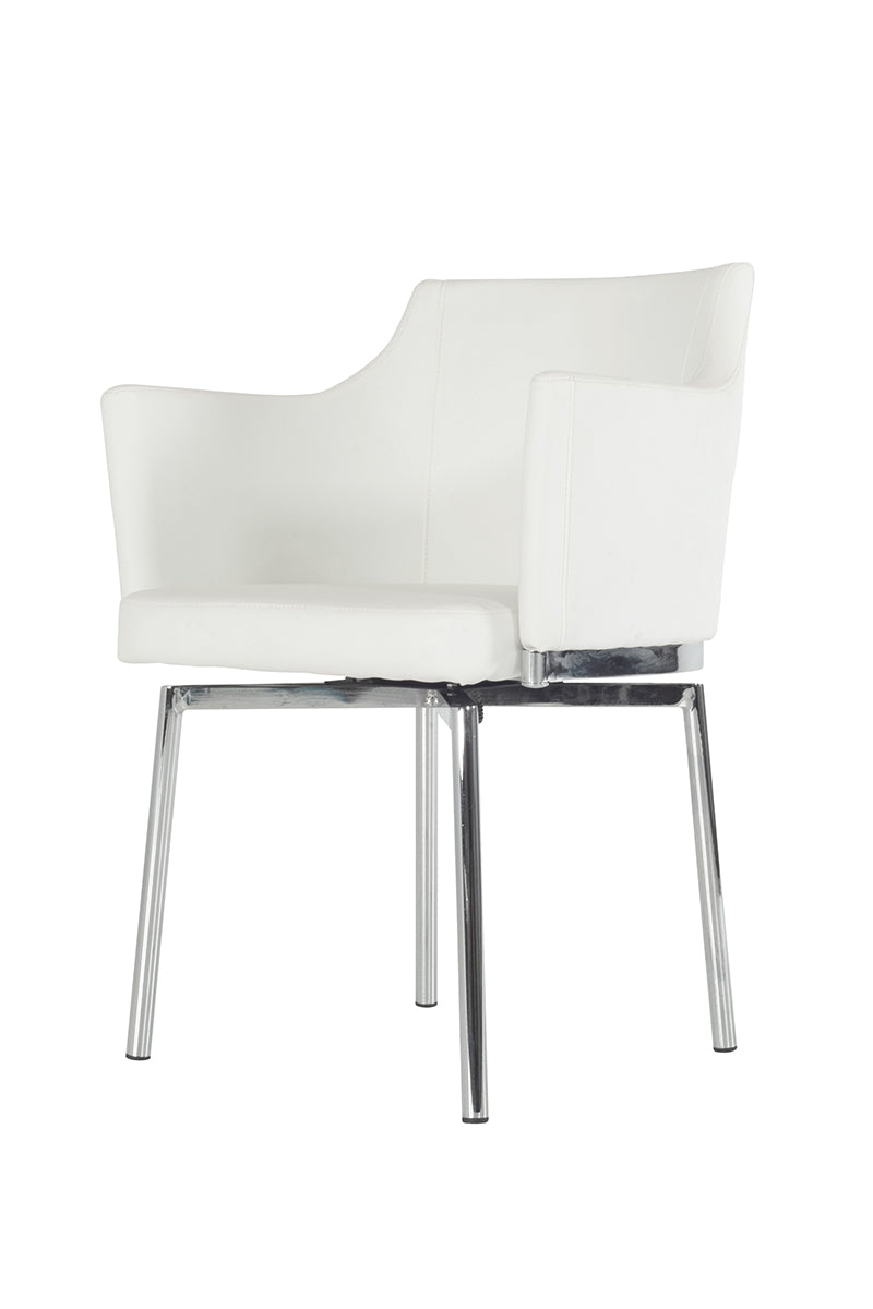 Modrest Kaweah Modern White Dining Chair By VIG Furniture