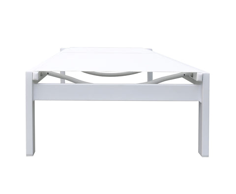 Divani Casa Kayak Modern White Outdoor Chaise Lounge By VIG Furniture