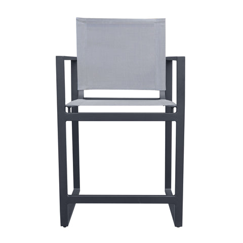 Divani Casa Kayak Modern Dark Charcoal Outdoor Counter Stool By VIG Furniture