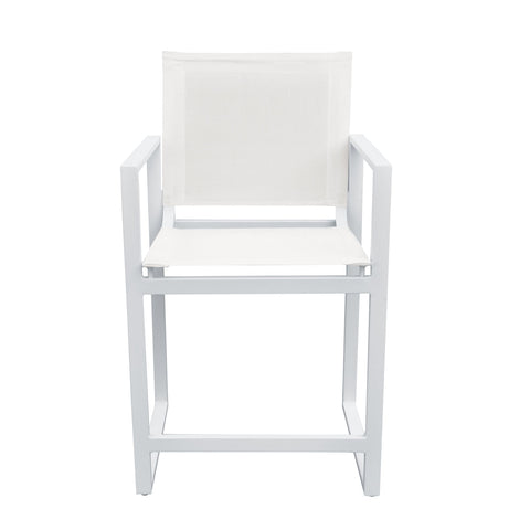 Divani Casa Kayak Modern White Outdoor Counter Stool By VIG Furniture