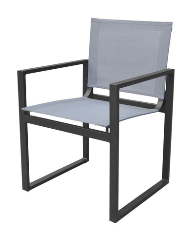 Divani Casa Kayak Modern Charcoal Outdoor Dining Armchair (Set of 2) By VIG Furniture