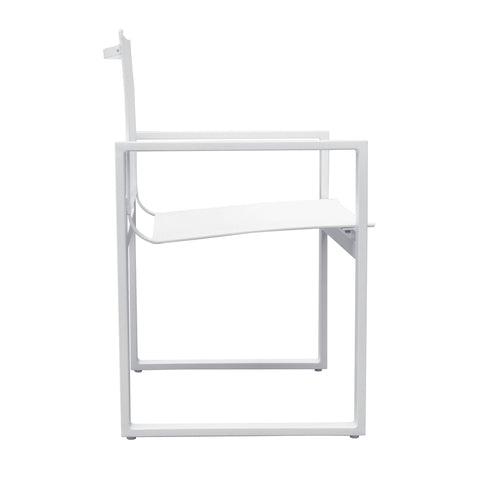 Renava Wake & Kayak Modern Outdoor Off White Dining Table Set Model VGGE-WAKE-KAYAK-DT-SET-WHT