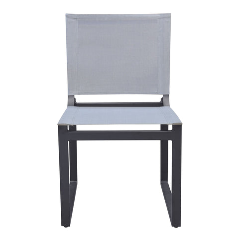 Renava Kayak Modern Outdoor Dark Charcoal Dining Chair (Set Of 2) Model VGGERH-AGEAN-CH-GRY-2