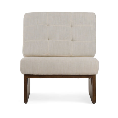 Modrest Kaylie Contemporary Off White Accent Chair Model VGEU-7367LC