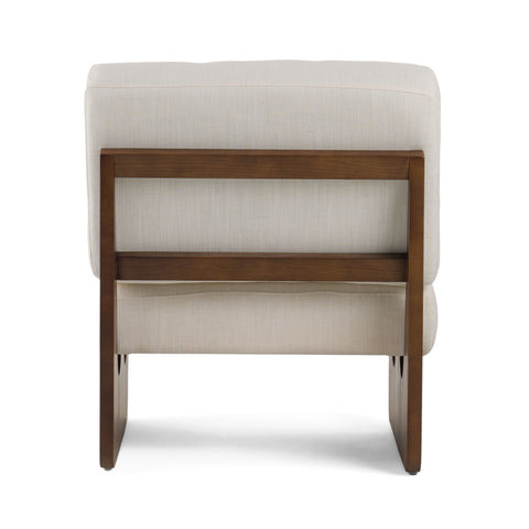 Modrest Kaylie Contemporary Off White Accent Chair Model VGEU-7367LC