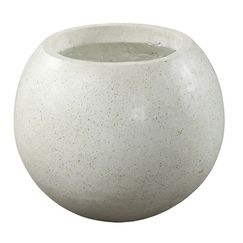 Eira Natural White Finish Pot