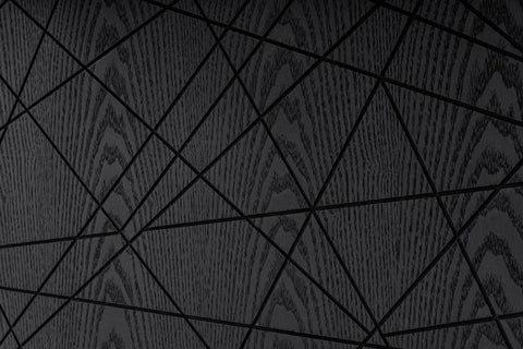 Modrest Kenda Modern Black Ash & Stainless Steel Dining Table Model VGVCT2355-BLK