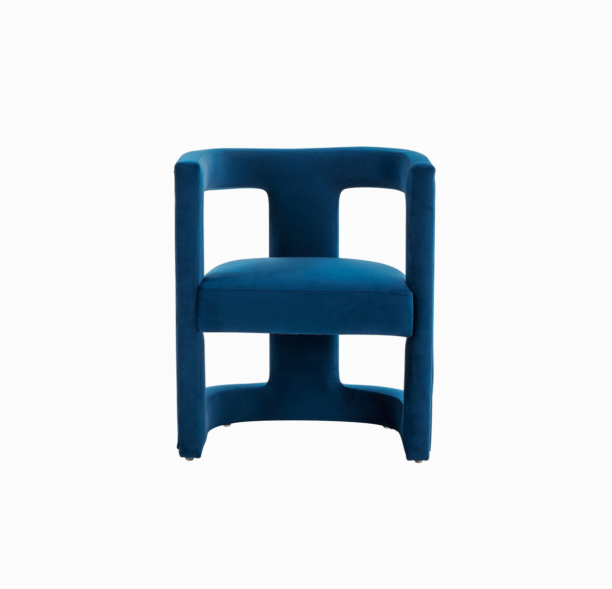 Modrest Kendra Modern Blue Fabric Accent Chair Model VGRHRHS-AC-231-BLUE