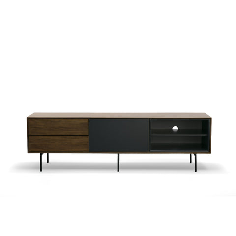 Modrest Kenny Modrest Walnut & Grey Tv Stand Model VGMABH-498