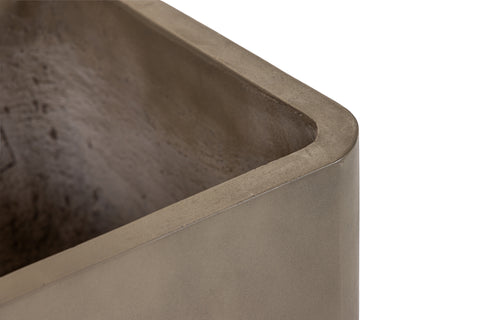 Modrest Kerens Modern Grey Concrete Planter Model VGGR-440150-GRY