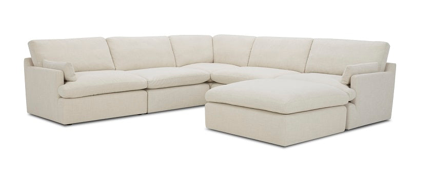 Divani Casa Danica Modern Beige Sectional Sofa  Model VGKK-KF2650-BGE-SECT