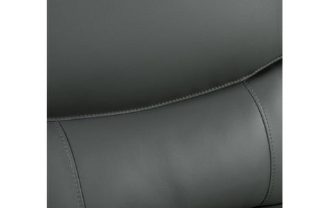 4572 Gray Genuine Leather LoveseatModel:  4572-GRAY-L
