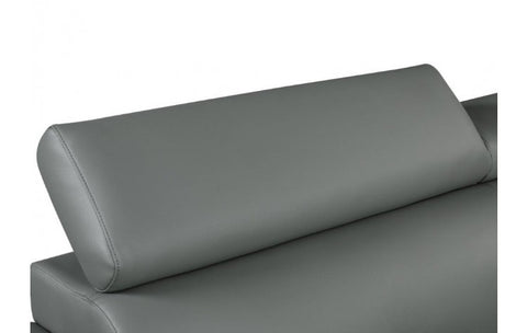 4571 Gray Genuine Leather LoveseatModel:  4571-GRAY-L