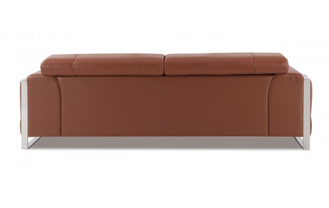 903 DivanItalia Camel Sofa – Top Grain Italian LeatherModel:  903-CAMEL-S