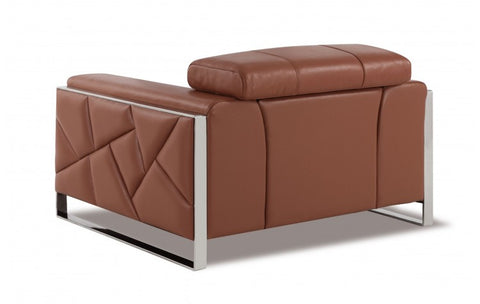 903 DivanItalia Camel Sofa Set – Top Grain Italian LeatherModel:  903-CAMEL