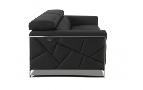903 DivanItalia Dark Gray Sofa – Top Grain Italian LeatherModel:  903-DARK_GRAY-S