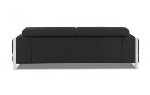 903 DivanItalia Dark Gray Sofa – Top Grain Italian LeatherModel:  903-DARK_GRAY-S