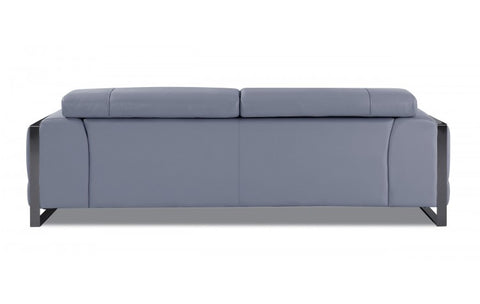 903 DivanItalia Light Blue Sofa – Top Grain Italian LeatherModel:  903-LIGHT_BLUE-S