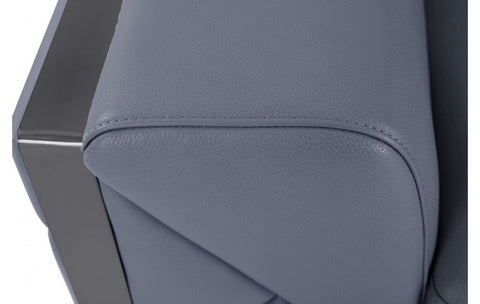 903 DivanItalia Light Blue Loveseat – Top Grain Italian LeatherModel:  903-LIGHT_BLUE-L