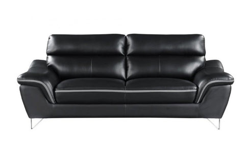 168 - Black SofaModel:  168-BLACK-S