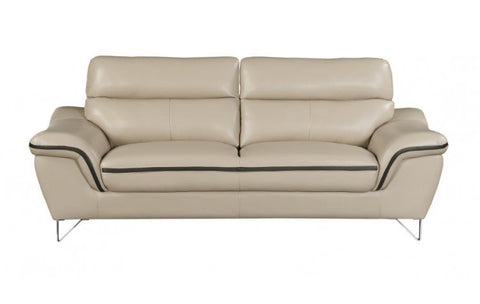168 - Beige SofaModel:  168-BEIGE-S