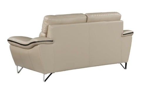 168 - Beige LoveseatModel:  168-BEIGE-L